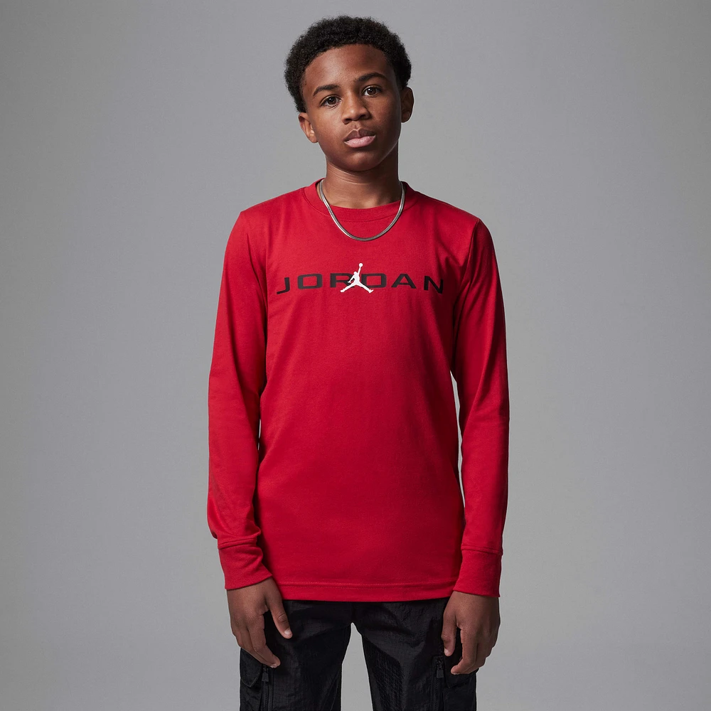 Jordan Big Kids' Baseline Long Sleeve T-Shirt