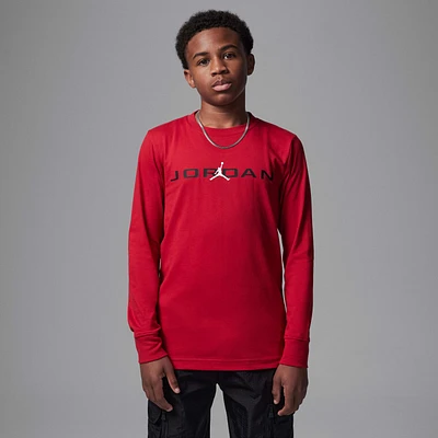 Jordan Big Kids' Baseline Long Sleeve T-Shirt