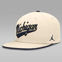 Michigan Wolverines Primetime True Men's Jordan Brand Dri-FIT College Fitted Hat