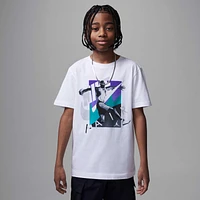 Jordan Big Kids' Air 5 Grape Escape T-Shirt