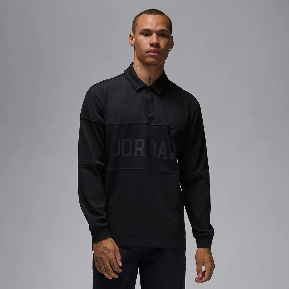 Jordan Essentials Men's Long-Sleeve Rugby Top