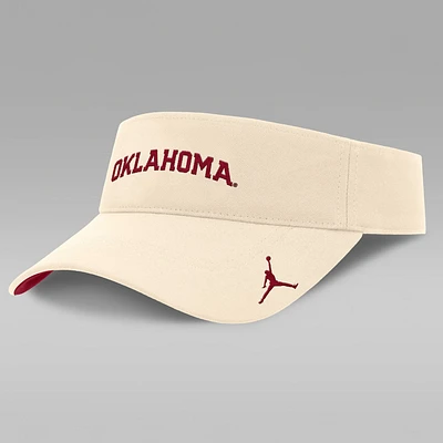 Oklahoma Sooners Primetime Ace Men's Jordan Brand Dri-FIT College Adjustable Visor