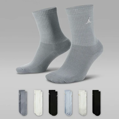 Jordan Everyday Essentials Big Kids' Crew Socks (6 Pairs)