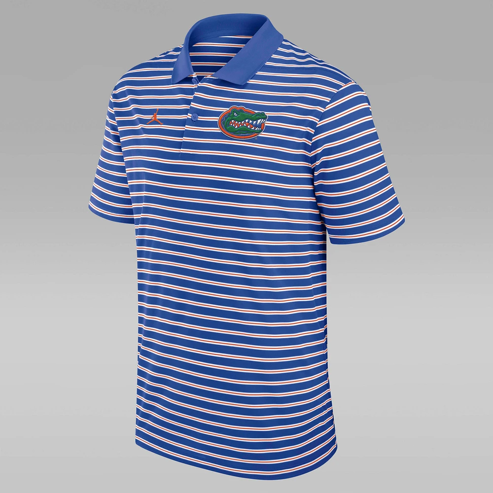 Florida Gators Primetime Victory Striped Men's Nike Dri-FIT College Polo