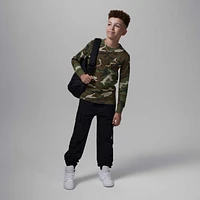 Jordan Brooklyn Essentials Big Kids' Camo Long Sleeve Top