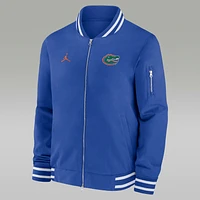 Florida Gators Sideline Men's Jordan College Full-Zip Bomber Jacket