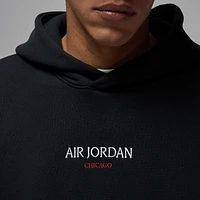 Air Jordan Wordmark Men's Chicago Fleece Pullover Hoodie