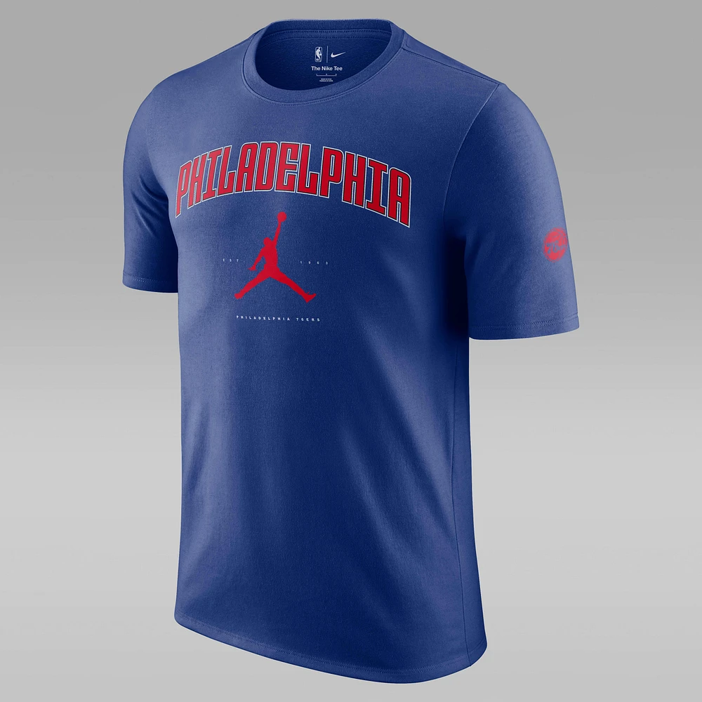 Philadelphia 76ers Essential Men's Jordan NBA T-Shirt