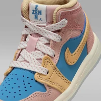 Jordan 1 Mid Sneaker School Baby/Toddler Shoes