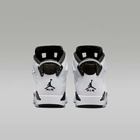 Air Jordan 6 Retro "White and Midnight Navy" Big Kids' Shoes