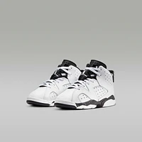 Jordan 6 Retro "White/Black" Little Kids' Shoes