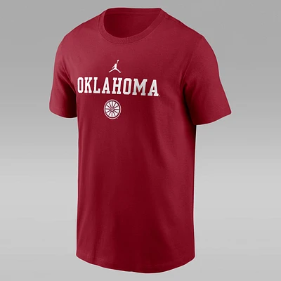 Oklahoma 2-Hit Stacked Men's Nike College T-Shirt