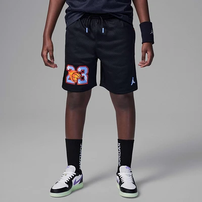 Jordan Customized Air Big Kids' Flame Shorts