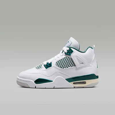 Air Jordan 4 Retro "Oxidized Green" Big Kids' Shoes