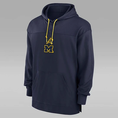 Michigan Wolverines Sideline Jersey Men's Jordan Dri-FIT College Pullover Hoodie