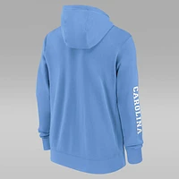 North Carolina Tar Heels Sideline Team Issue Men's Jordan College Full-Zip Hoodie