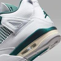 Air Jordan 4 Retro "Oxidized Green" Big Kids' Shoes