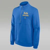 UCLA Bruins Primetime Club Men's Jordan College 1/2-Zip Crew