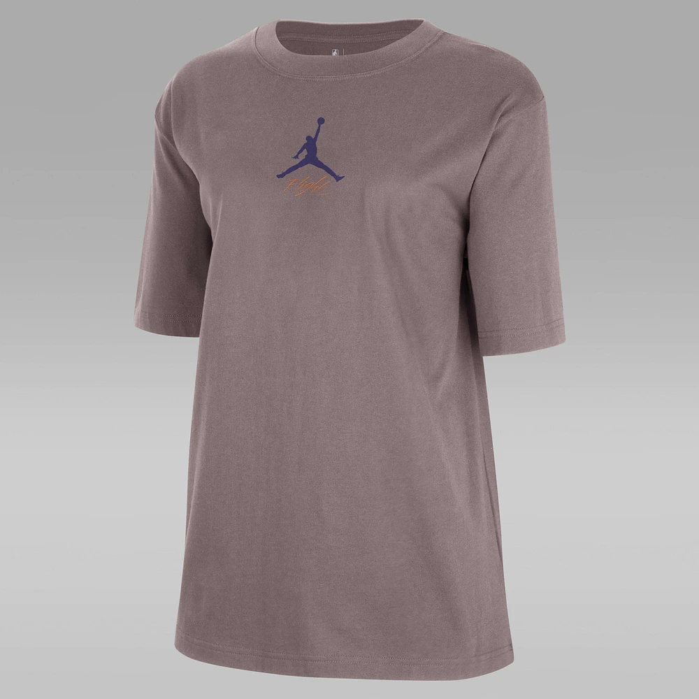 Phoenix Suns Courtside Statement Edition Women's Jordan NBA T-Shirt