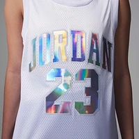 Jordan Big Kids' 23 Printed Metallic Jersey