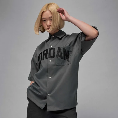 Jordan Flight Women's Woven Short-Sleeve Top