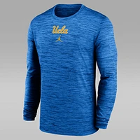 UCLA Sideline Velocity Men's Jordan Brand Dri-FIT College Long-Sleeve T-Shirt