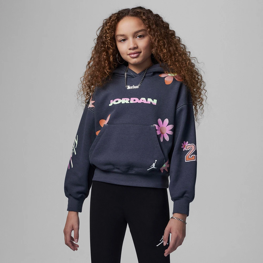 Jordan Deloris Flowers Big Kids' Hoodie