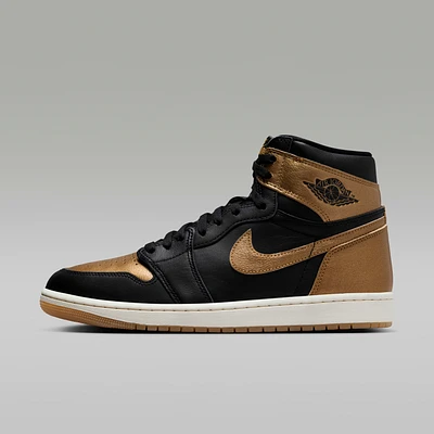 Air Jordan 1 Retro High OG "Black and Gold" Men's Shoes