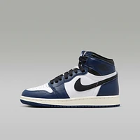 Air Jordan 1 High OG "Midnight Navy" Big Kids' Shoes