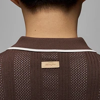 Jordan Sport ​Men’s Knit Button-Down Golf Top