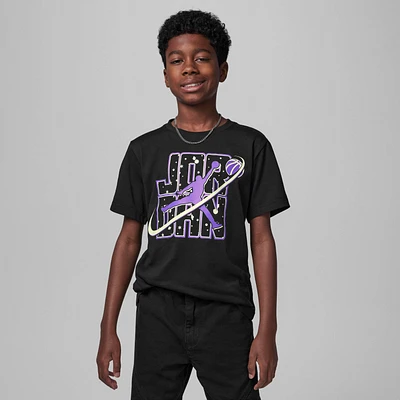 Jordan Big Kids' Flight Galaxy Glow T-Shirt