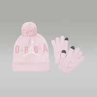 Jordan Pom Beanie Set Big Kids 2-Piece Set