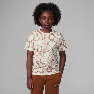 Jordan Brooklyn Essentials Big Kids' Printed T-Shirt