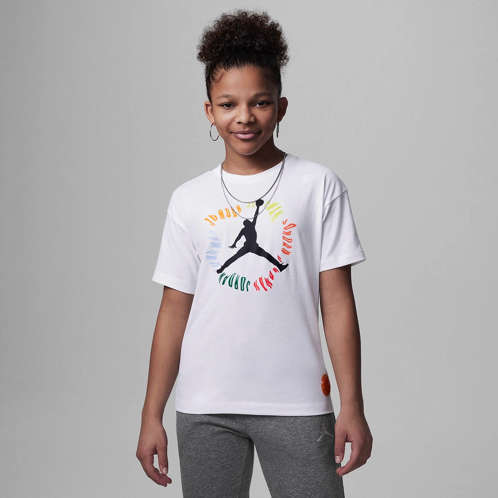 Jordan Fuel Up, Cool Down Big Kids' Liquid Warp T-Shirt