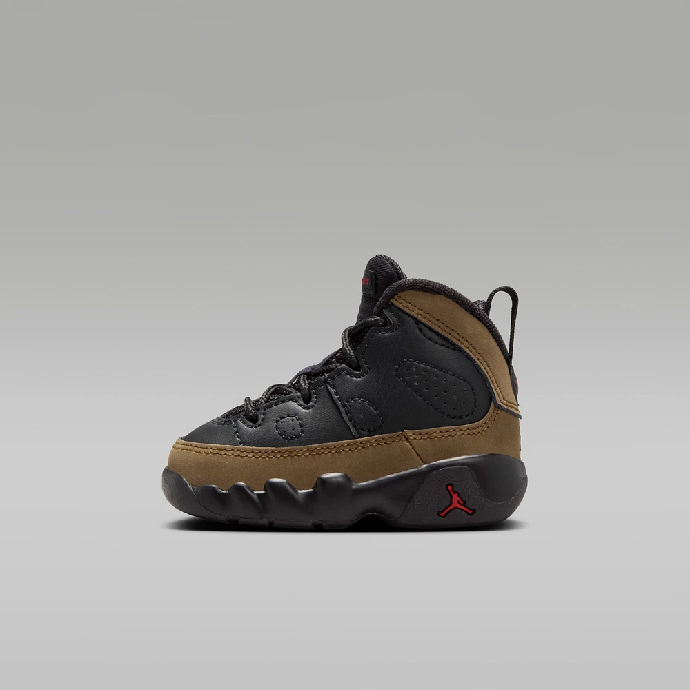 Jordan 9 Retro "Olive" Baby/Toddler Shoes