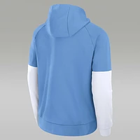 North Carolina Tar Heels Fitness Men’s Jordan Brand Therma College Pullover Hoodie