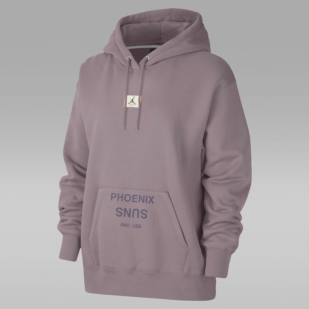 Phoenix Suns Flight Fleece Women's Jordan NBA Satin-Lined Pullover Hoodie