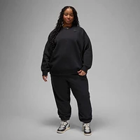 Jordan Flight Fleece Women's Crew-Neck Sweatshirt (Plus Size)