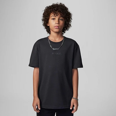 Air Jordan Big Kids' Embroidered T-Shirt