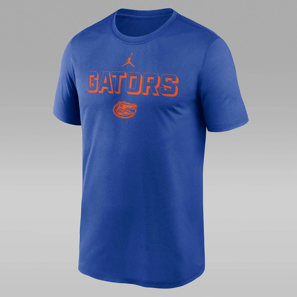 Florida Sideline Legend Small Logo Men's Jordan Brand Dri-FIT College T-Shirt