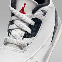 Jordan 3 Retro "Cement Grey" Baby/Toddler Shoes