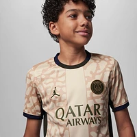 Paris Saint-Germain 2023/24 Stadium Fourth Big Kids' Jordan Dri-FIT Soccer Replica Jersey