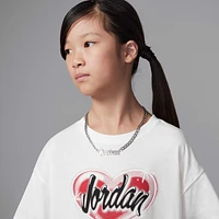 Jordan Big Kids' Y2K Heart Graphic T-Shirt