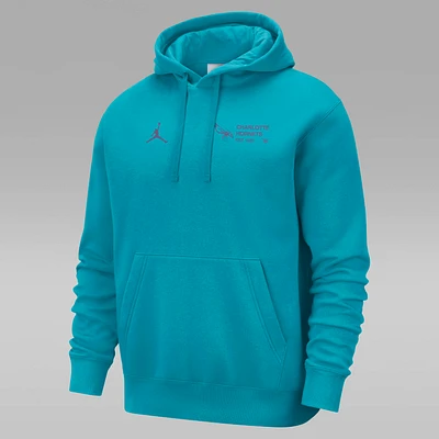 Charlotte Hornets Club Courtside Men's Nike NBA Pullover Hoodie