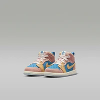 Jordan 1 Mid Sneaker School Baby/Toddler Shoes