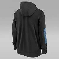 UCLA Bruins Sideline Team Issue Men's Jordan College Full-Zip Hoodie