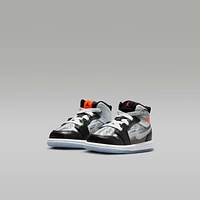 Jordan 1 Mid Sneaker School Baby/Toddler Shoes