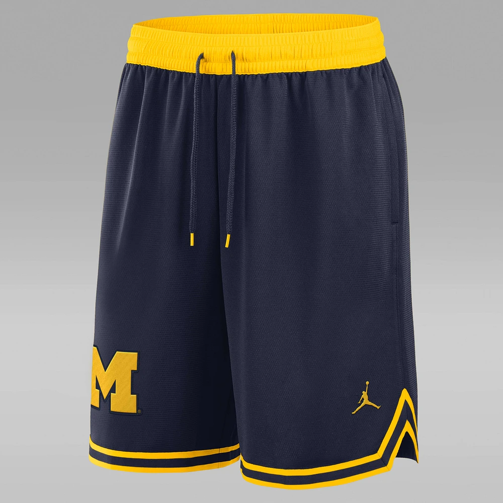 Michigan Wolverines Basketball Men's Jordan Brand Dri-FIT College Shorts