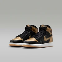 Air Jordan 1 High OG "Black and Gold" Big Kids' Shoes