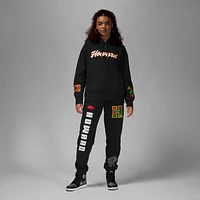 Jordan x Howard University Women's Satin Lined Pullover Hoodie